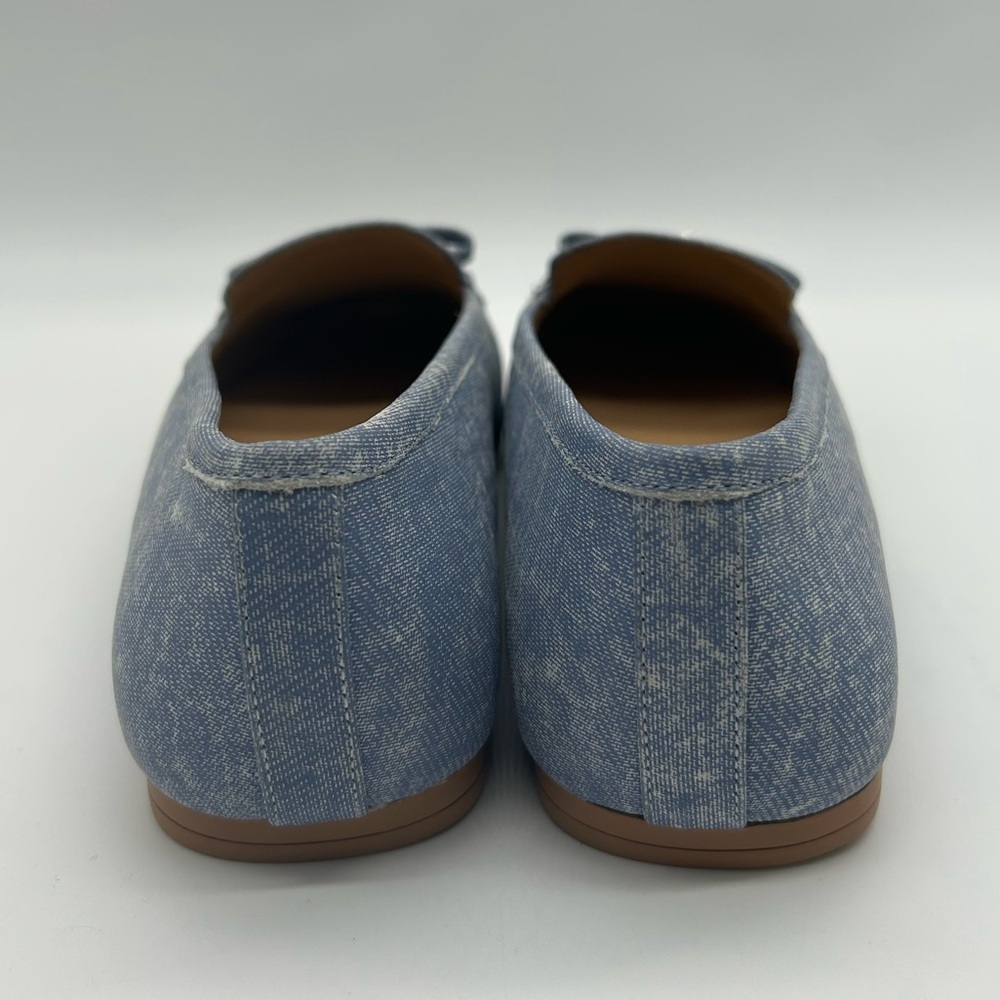 Naturalizer Layla Loafers Sky Blue Suede Women’s Flats Size 9W (EUR 40 UK 6.5) - Picture 6 of 12